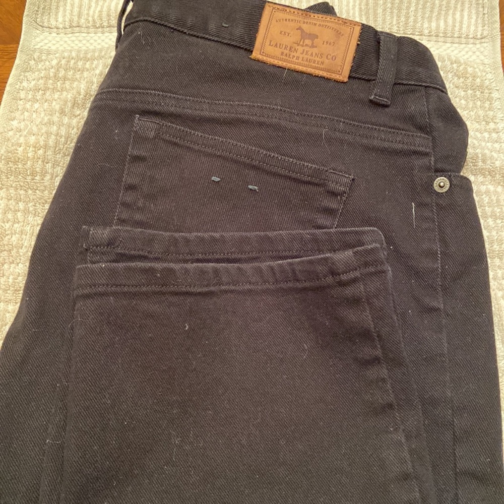 Ralph Lauren Black Jeans